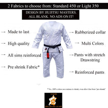 Load image into Gallery viewer, Your Jiu Jitsu Gear BJJ Gi - Brazilian Jiu Jitsu GREY Gi or Uniform